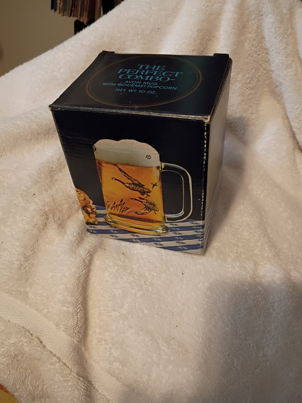 Avon The Perfect Combo Mug - Amber/Gold Beer Mug